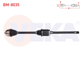 Renault Clio 4 2012-2018 1.5 dCi Sağ Aks Komple Yerli Marka VEKA RN-8135