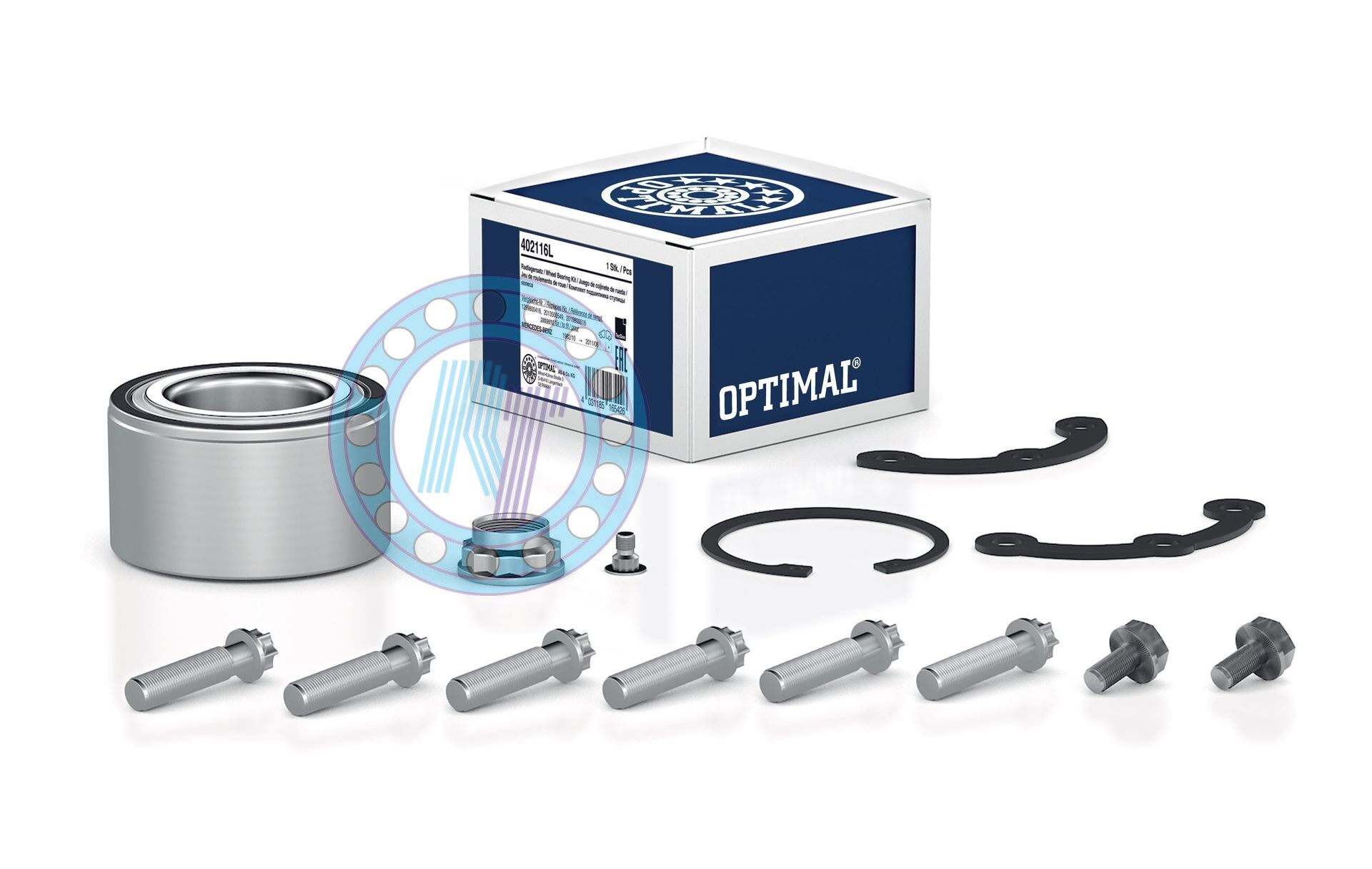 OPTİMAL 702426XS | Renault Clio 4 2012-2018 Arka Teker Rulmanı