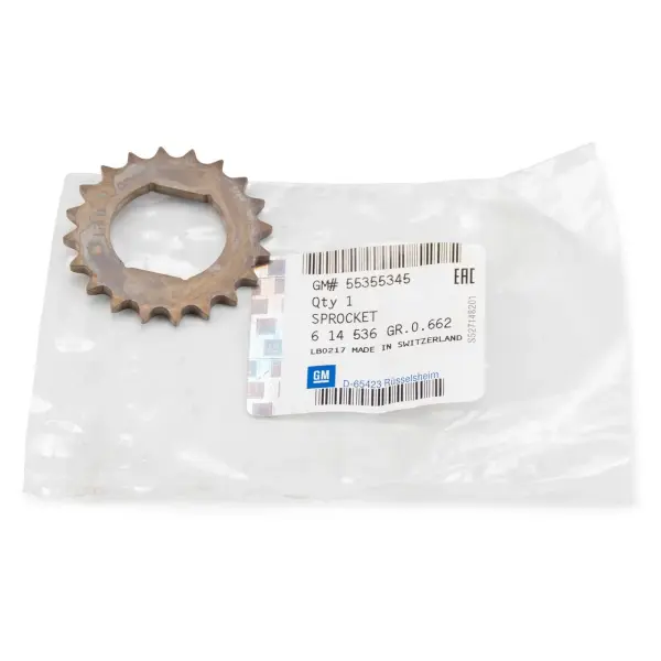 PSA 55355345 | Opel Astra H-J CORSA D İNSİGNİA  1.4 Twinport Triger Zincir Dişlisi Orijinal