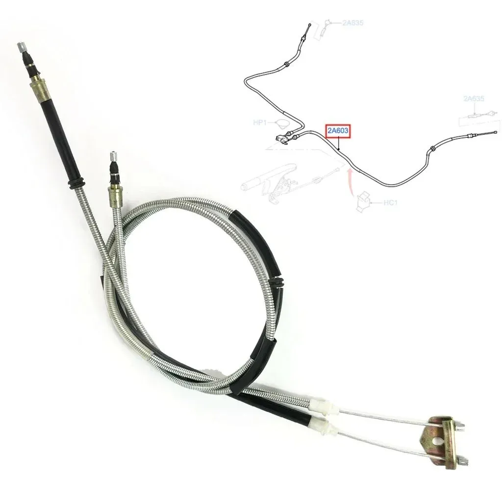 Ford Fusion 2003-2007 Orta El Fren Teli 2 Parça Yan Sanayi CAVO 4602613 |