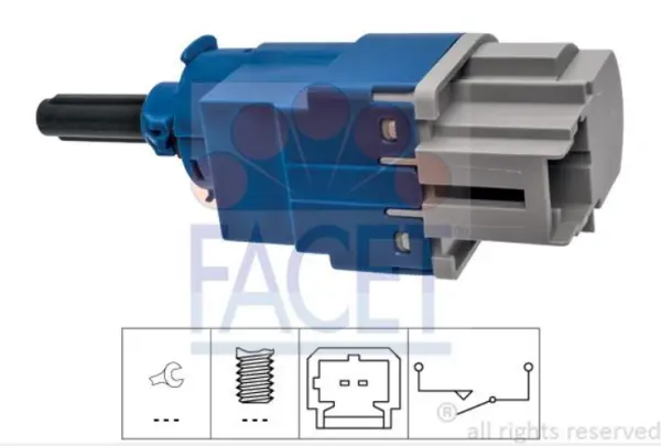 Renault Clio 4 2012-2018 Debriyaj Pedal Müşürü FACET 7.1291