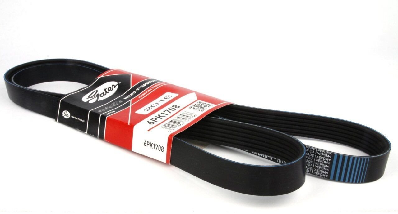 Ford Fiesta 02- Fusion 2002-2013 1.4 TDCI V Kayısı Klimalı GATES 6PK1708