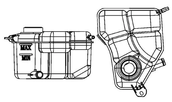 Ford Fusion Fiesta  02-09 1.25-1.4-1.6 16V Genleşme Kavanozu  MAHLE CRT133000S