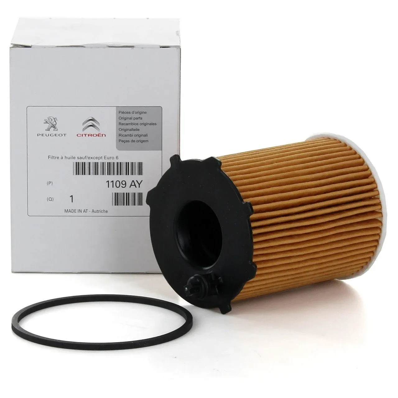 Peugeot 301 C-ELYSEE 1.6 Hdi Dizel Yağ Filtresi Orijinal PSA 1109.AY