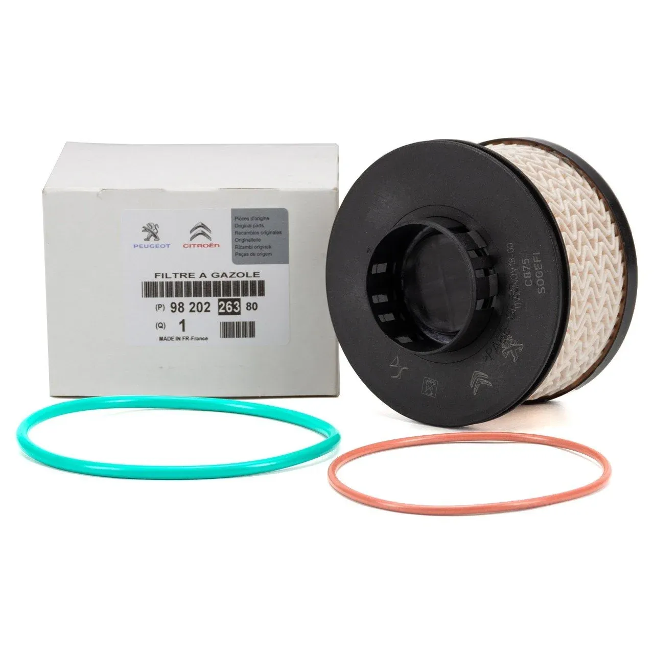 Peugeot 301 1.5 BlueHdi Mazot Filtresi Orijinal PSA 9820226380