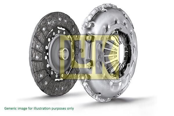 LUK 621300809 | Debriyaj Seti Fiesta V 01-08 Fusion 01-12 1.6 Zetec S 16V Efı 100Ps (Rulmansız)