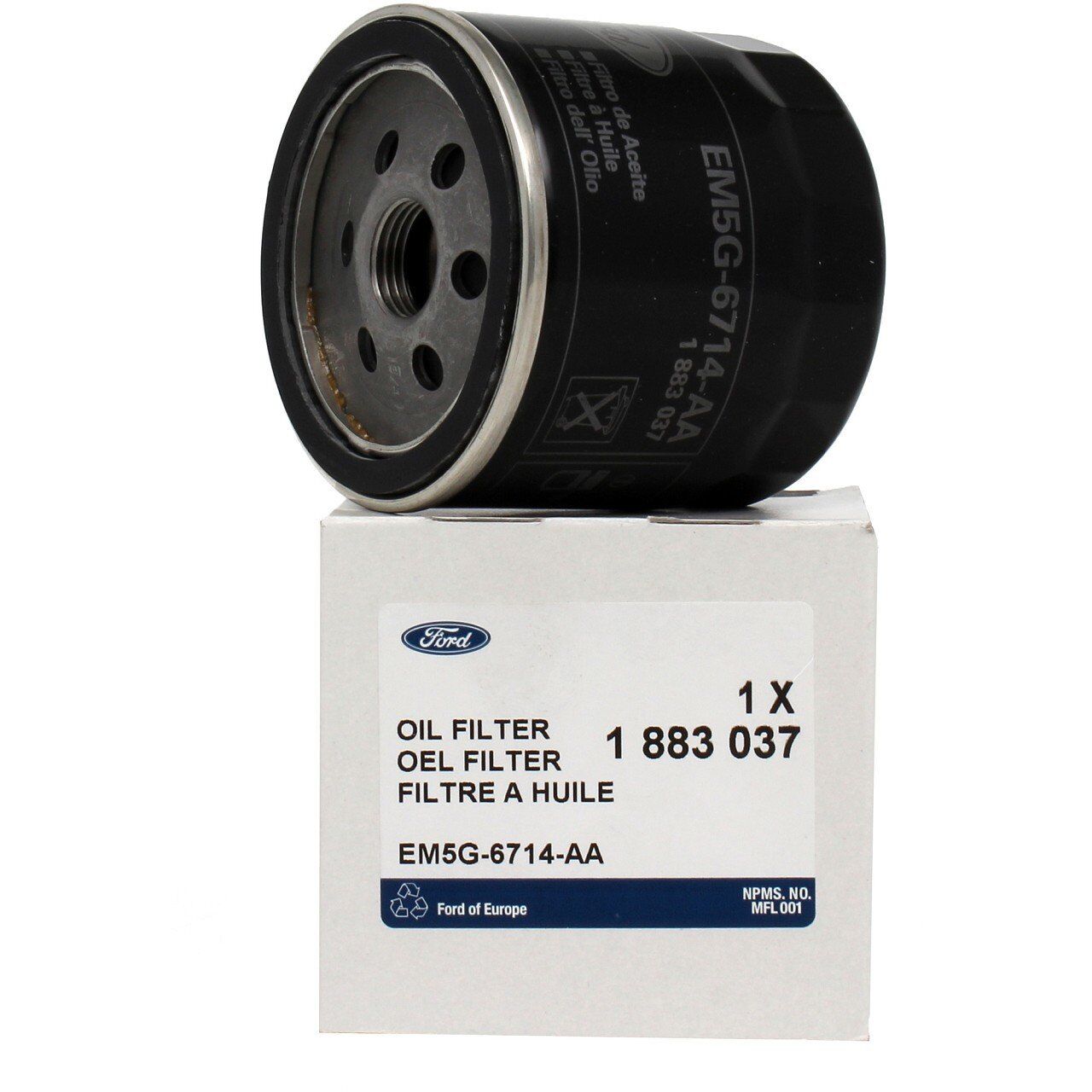 Fiesta 2008-2012 1.0 Ecoboost Benzinli Yağ Filtresi Benzinli Orijinal FORD OTOSAN EM5G6714AA