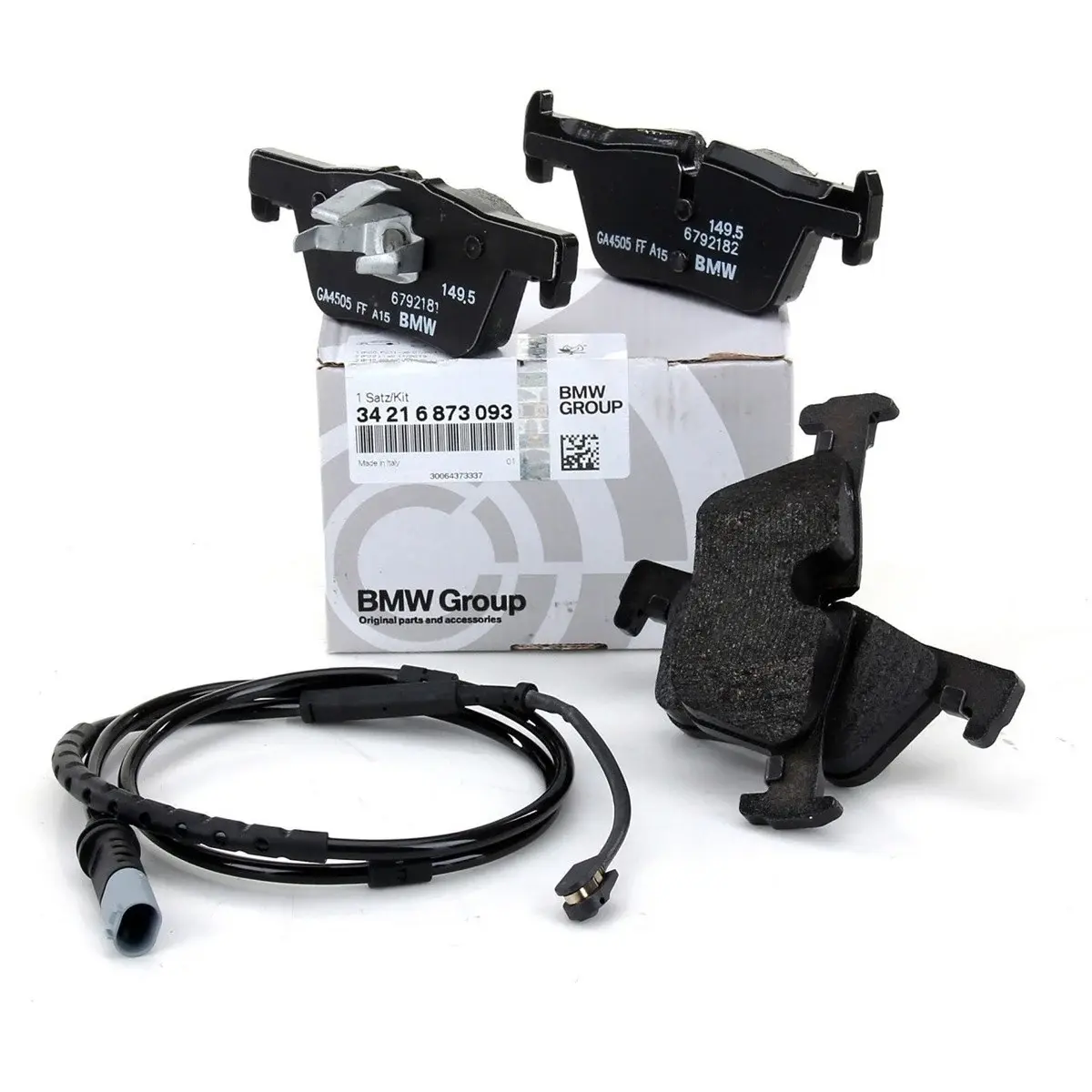 F30 Kasa 316i Arka Fren Balata Takımı Orijinal BMW 34216873093