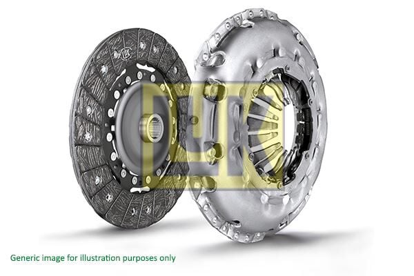 LUK 623323409 | Opel Astra H Corsa C  1.7 Dizel 100 BG (Z17DTH) Debriyaj Baskı Balata Set