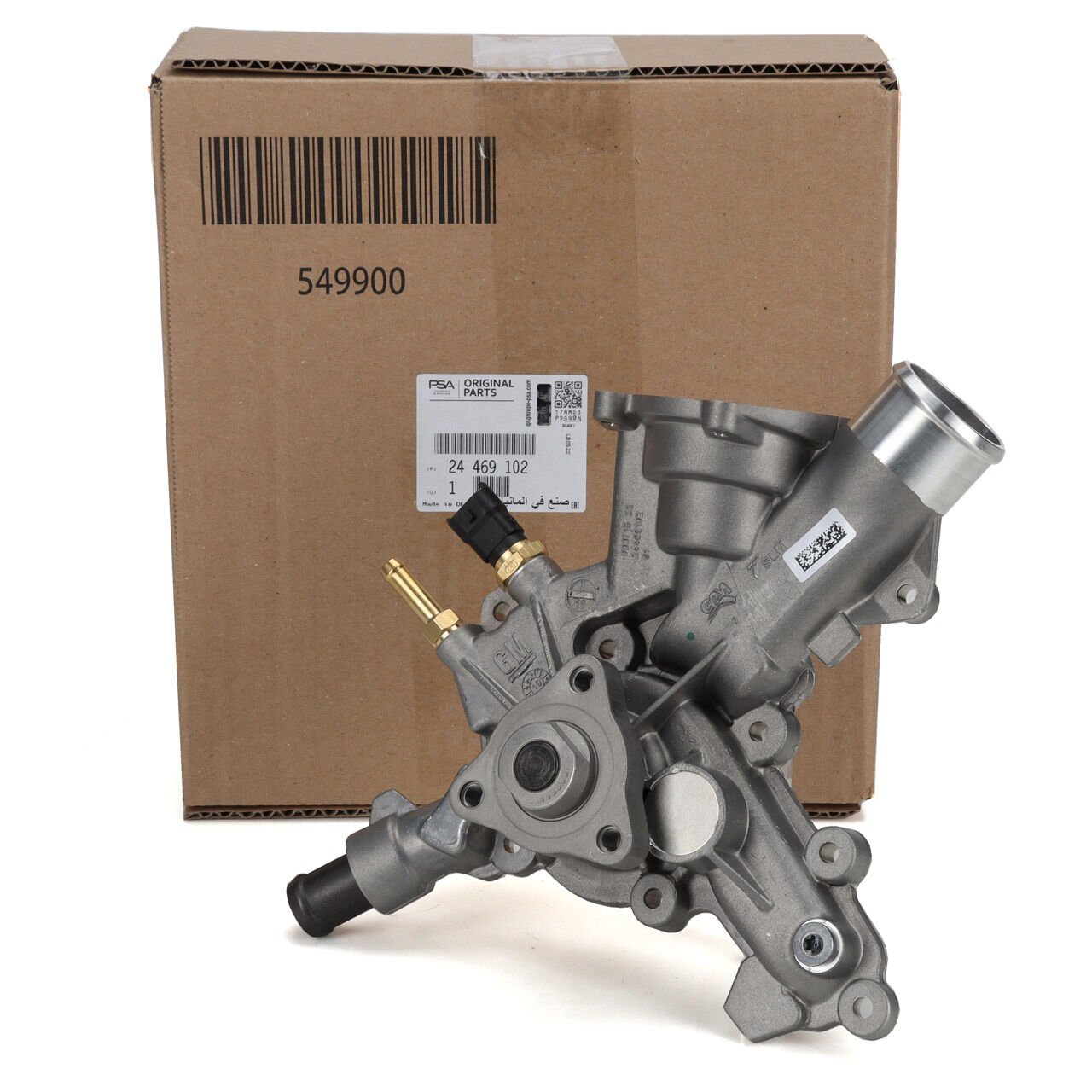 24469102 Opel Astra H Corsa C-D Meriva 1.4 Benzinli (Z14XEP) Devirdaim Su Pompası Contalı Orijinal