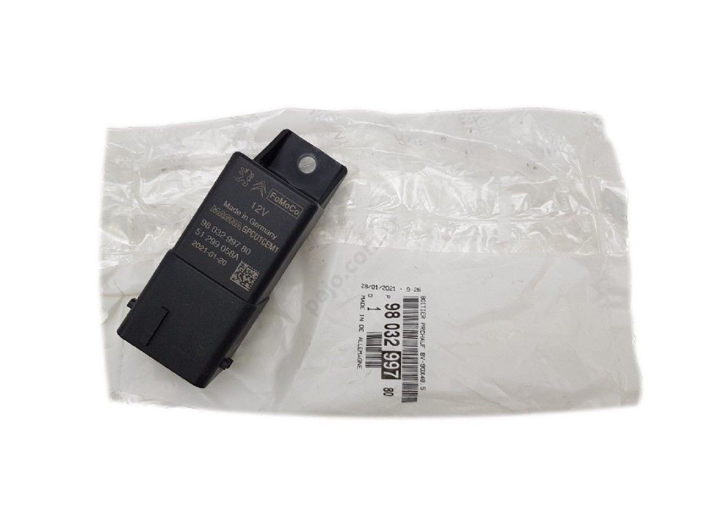 Peugeot 301 C-ELYSEE 1.5 Hdi Kızdırma Rolesi Isıtma Rolesi Orijinal PSA 9803299780