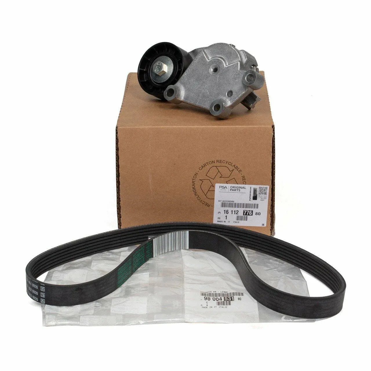 Ford Fiesta 2008-2012 1.4 -1.6 TDCI V Kayıs Seti (V kayıs gergi+Kayış) Orijinal PSA 1611277680