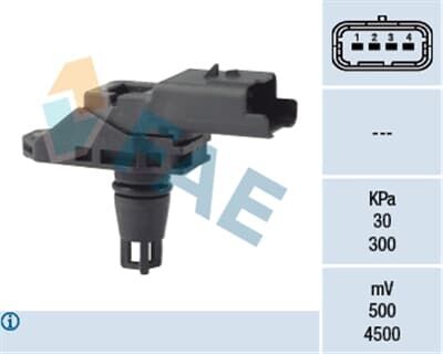 Peugeot 301 C-ELYSEE 1.6 Hdi Emme Manifold Hava Basınç Sensörü FAE 15132