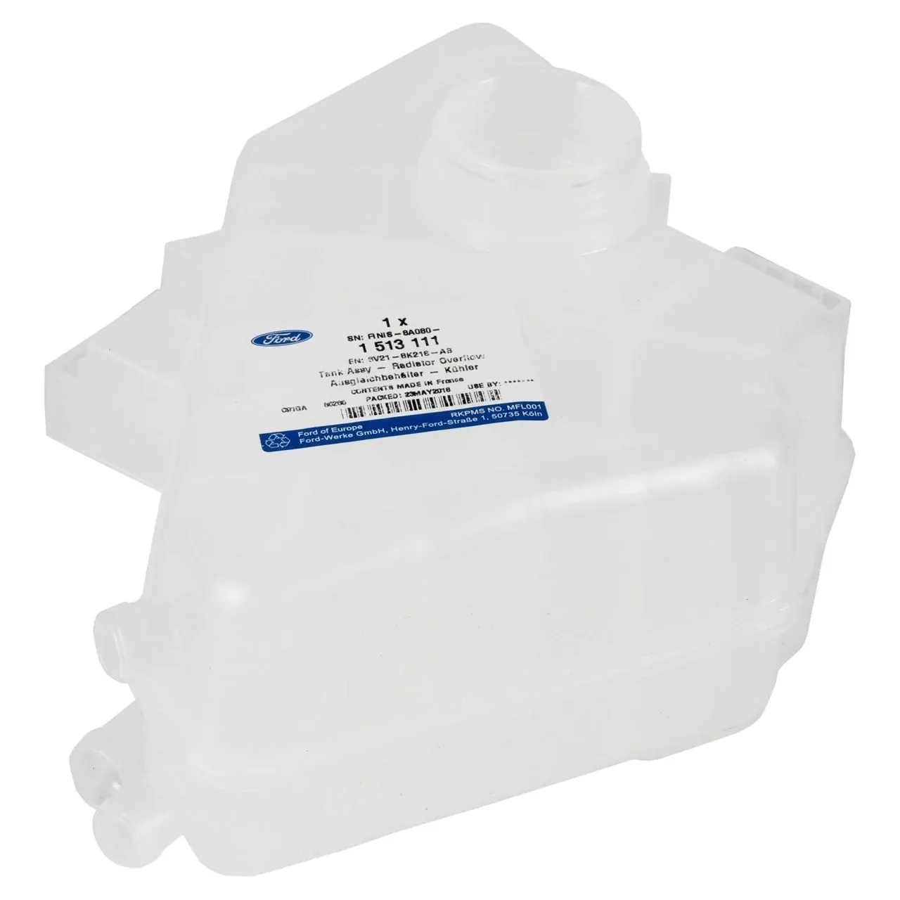 Fiesta 2008-2018 Benzinli Radyatör Yedek Su Deposu FORD OTOSAN 8V218K218AB |