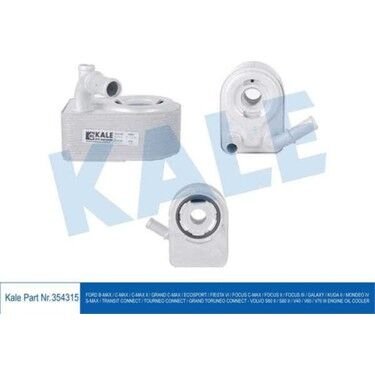 Yağ Soğutucu (Ford Mondeo 1.6 Ecobost 07 / 15 Focus 1.6 Benz 07 / 15 Connect 1.6 Eco 14 / Bmax 1.6 Eco14 /) KALE 354315 |