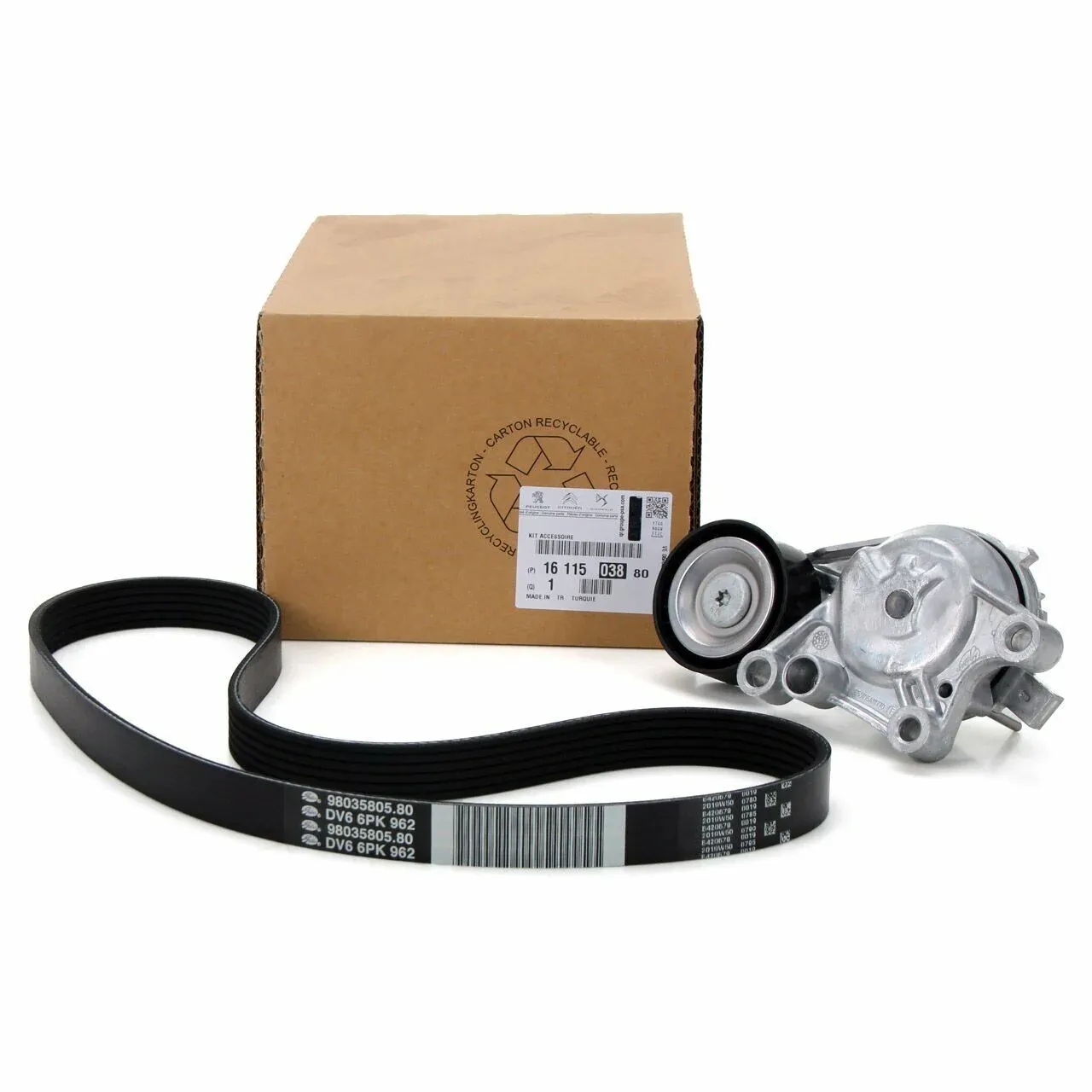 Peugeot 301 C-ELYSEE 2012-2020 1.6 Hdi Euro6 V Kayış Seti Orijinal PSA 1611503880