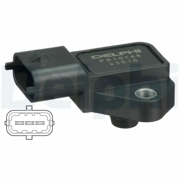 Astra.H-Corsa.C 1.71.7Cdti Z17dth  Basınç Sensörü Emme 04- DELPHI PS10145