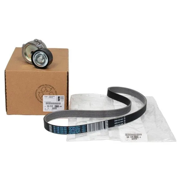 Peugeot 301 C-ELYSEE 1.2 Benzinli V Kayış Seti Gergi Kütüğü Ve V Kayışı Orijinal PSA 1621267280