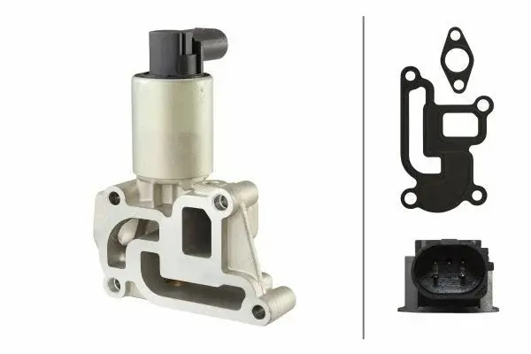 HELLA 6NU010171-321 | EGR Valfi Astra G Astra H Corsa C 1.2 / 1.4 16V Benz, Z12xep Z14xep Z14xel Corsa D 1,0 / 1.2 A10xep