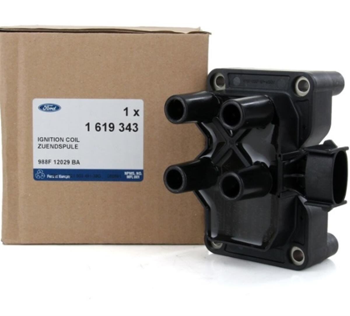 Fiesta 2002-2008 1.25-1.4-1.6 Benzinli Ateşleme Bobini FORD OTOSAN 988F12029BA