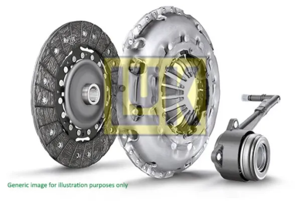 Ford Fiesta 2008-2012 1.4 BENZİNLİ Debriyaj Seti (Baskı+Balata+Bilya) LUK 8V217C623AA