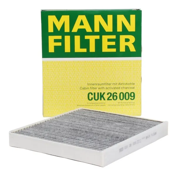 MANN CUK26009 | Seat Leon 2013 Model Sonrası Karbonlu Polen Filtresi