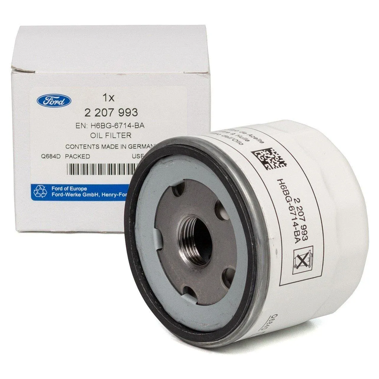 Fiesta 2018-2021 1.0 Ecoboost Yağ Filtresi FORD OTOSAN H6BG6714BA