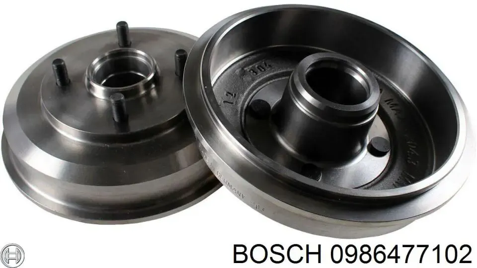 BOSCH 0986477102 | Ford Focus 1998-2005 Arka Fren Kampanası Takım (2 Adet)