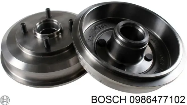 BOSCH 0986477102 | Ford Focus 1998-2005 Arka Fren Kampanası Takım (2 Adet)