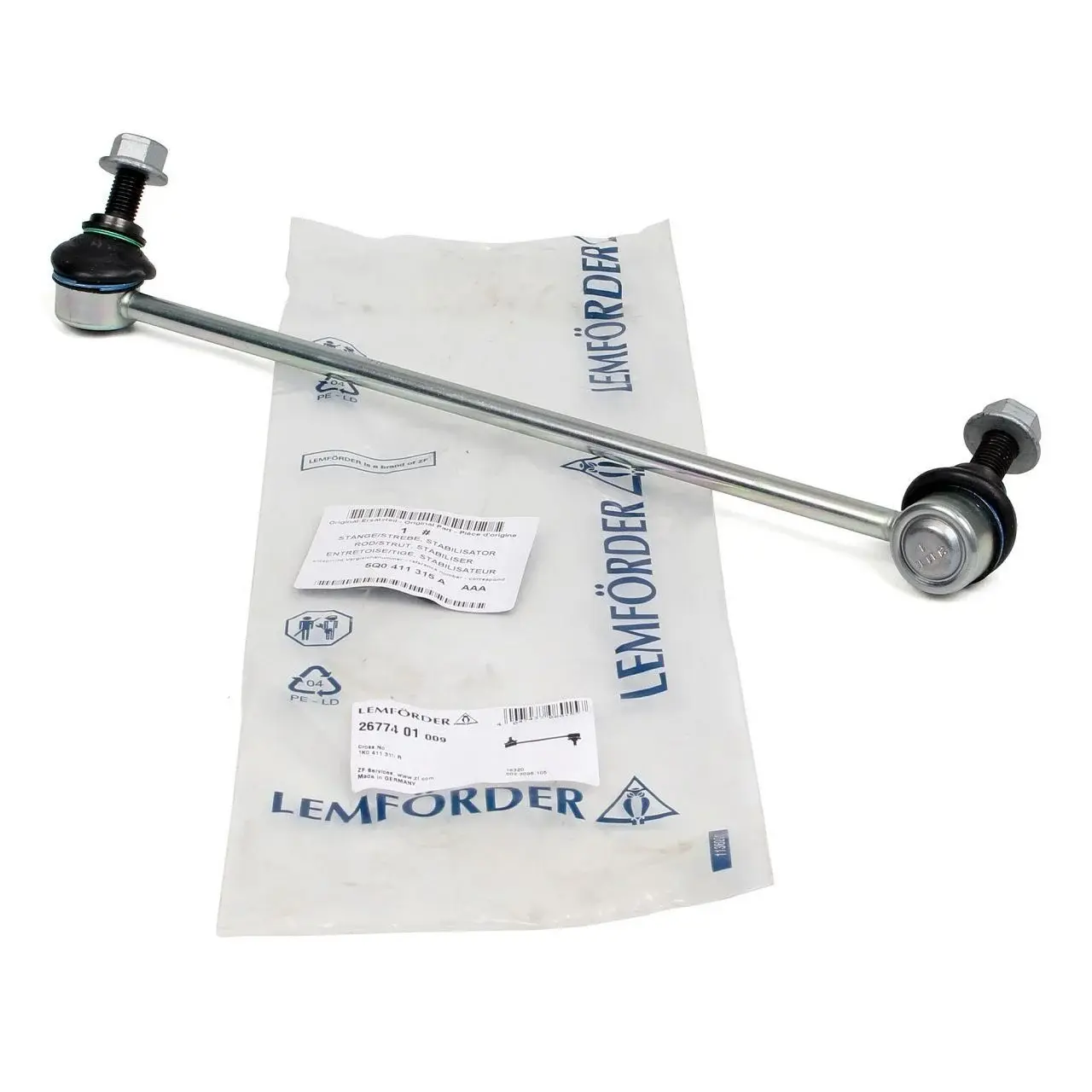 LEMFORDER 2677401 | Volkswagen Golf 7 Ön Viraj Demir Askı Z Rotu