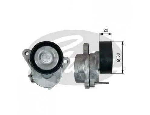 Seat Leon 2015-Sonrası 1.6 TDI CLH Motor V Kayış Gergi Kütüğü GATES T39292