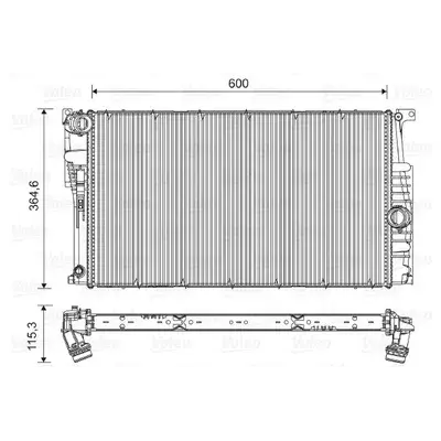 Bmw F30 Kasa 320d Su Radyatörü Otomatik VALEO 735453