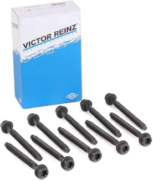 VİCTOR REİNZ 14-32018-01 | Ford Focus 1998-2004 2.0 Benzinli Zetec Silindir Kapak Civata Takımı Victor