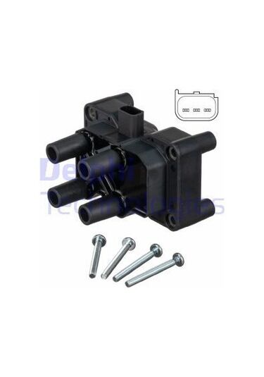 Ford Focus  Bobin 06 > Focus-Fiesta-Mondeo 1.25-1.4-1.6 16V DELPHI GN10205-12B1
