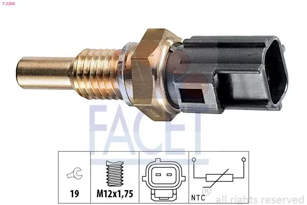 Ford Focus  Hararet Müşürü Focus 98 > 04 Focus 1.6 03 > 07 Fiesta 99 > 01 FACET 7.3294