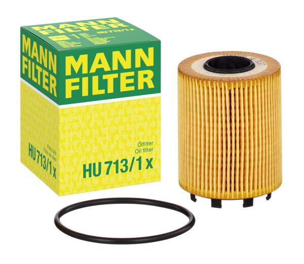 MANN HU713-1X | Opel Astra H 1.3 Dizel Tırnaklı Tip Yağ Filtresi