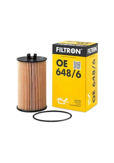 FILTRON OE648-6 | Opel Astra H 1.6 (XER) Benzinli Yağ Filtresi