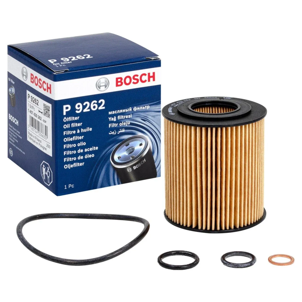Bmw E81 Kasa 116i Yağ Filtresi BOSCH 09864B7018