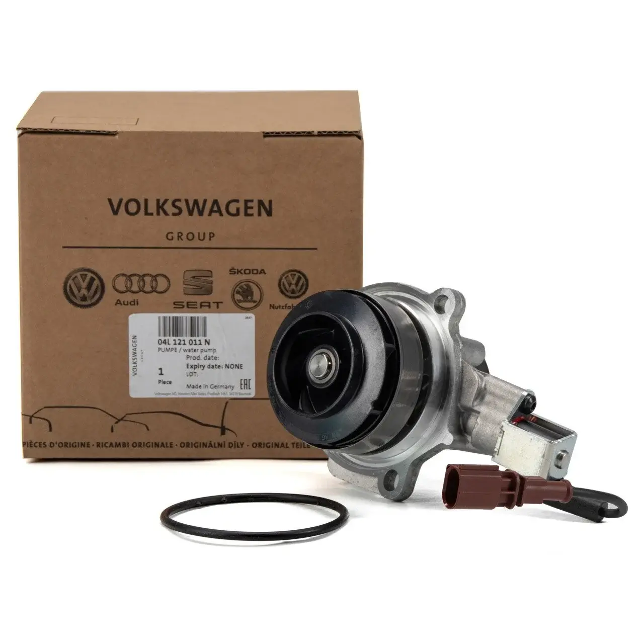 Volkwagen Golf 7 2013 Model Sonrası 1.6 Dizel Sensörlü Devirdaim Su Pompası Orijinal VAG / ORJINAL 04L121011N