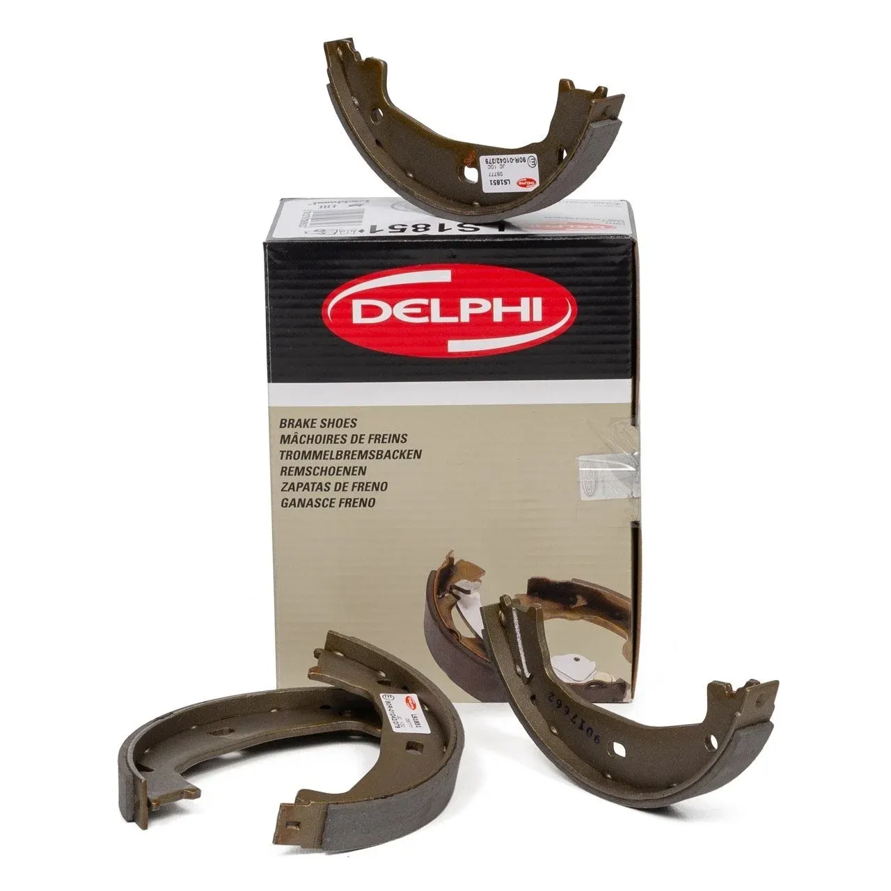 DELPHI LS1851 | Bmw 1 Serisi E81 Kasa El Fren Balata Takımı