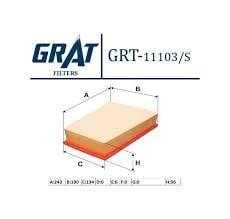 Renault Fluence 1.5 dCi 1.6 Benzinli Hava Filtresi Grat  Marka  Grat 11103/s