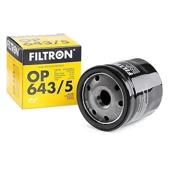 Renault Clio 4 2012-2018 1.5 dCi Yağ Filtresi FILTRON OP643-5