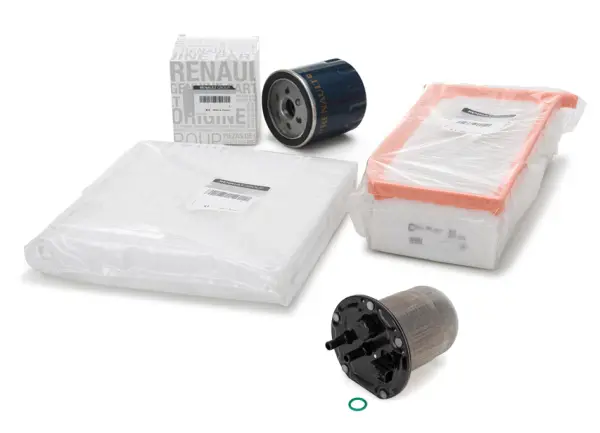Renault Clio IV 1.5 dCi Periyodik Yağ Bakım Filtre Seti Mais Orijinal