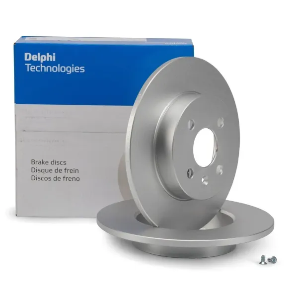 DELPHI BG3885C | Opel Astra H 4 Bijonlu Arka Fren Disk Takımı