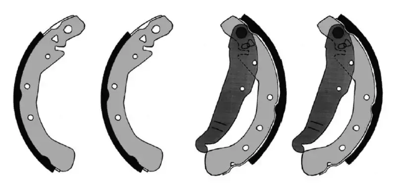 Opel Astra H Arka Kampanalı Fren Balatası (4 Bijon Tekere Uygun) BOSCH F026004658