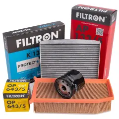 Renault Clio 4 2012-2018 1.5 dCi Periyodik Yağ Bakım Filtre Seti Üçlü Filtron Marka