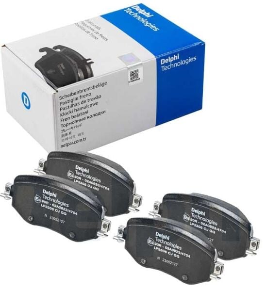 DELPHI LP3306 | Fren Balata Ön 16 > Megane.IV 1.2Tce-1.5 DCI