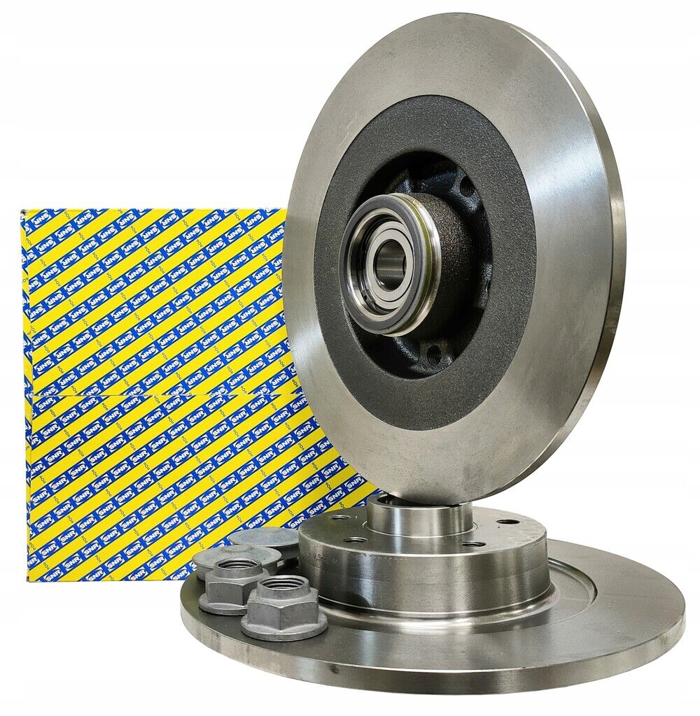 SNR KF155133U | Disk + Rulman Kiti Arka 18-Megane.IV (2.Disk + 2.Rulman) | 1 Takım