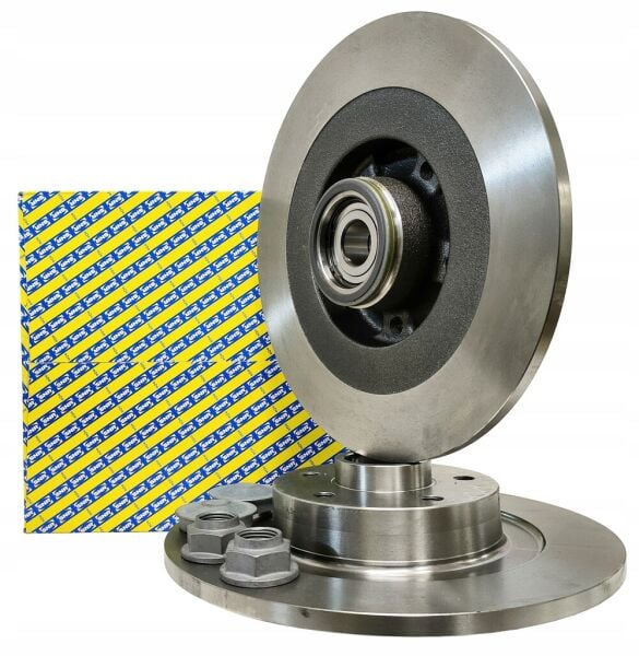 SNR KF155133U | Disk + Rulman Kiti Arka 18-Megane.IV (2.Disk + 2.Rulman) | 1 Takım