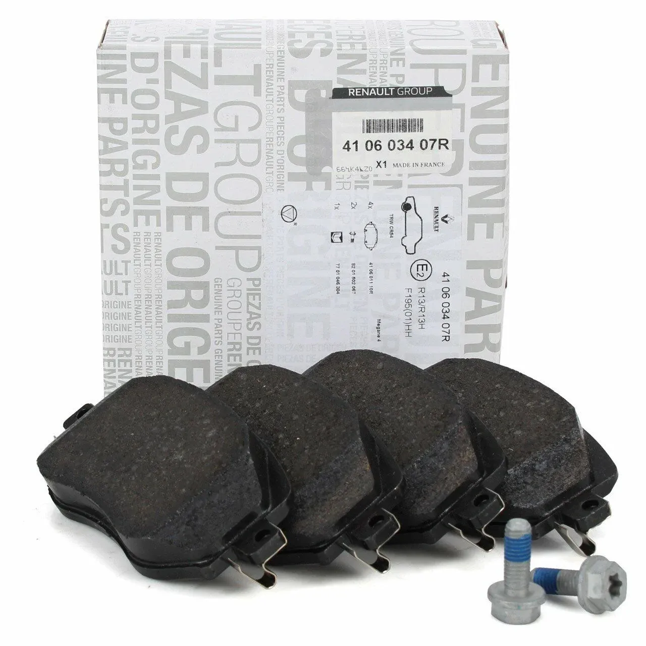 Renault Megane 4 2015- Ön Fren Balata Takımı MAIS 410603407R